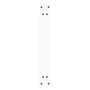 Patas para mesa de comedor forma V 2 uds blanco 70x(72-73,3) cm by , Table legs - Ref: Foro24-4012645, Price: 95,12 €, Discou...