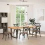 Patas para mesa comedor forma V 2uds antracita 100x(72-73,3) cm de , Patas para mesas - Ref: Foro24-4012658, Precio: 109,58 €...