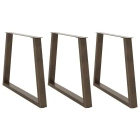 Patas para mesa de comedor en forma de V 3 uds acero natural von , Tischbeine - Ref: Foro24-4012595, Preis: 154,41 €, Rabatt: %