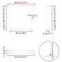 Patas para mesa de comedor en forma de V 3 uds antracita acero by , Table legs - Ref: Foro24-4012666, Price: 141,86 €, Discou...