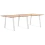 Patas mesa comedor forma V 3uds acero blanco 100x(72-73,3)cm by , Table legs - Ref: Foro24-4012597, Price: 159,55 €, Discount: %