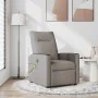 Sillón de masaje reclinable de tela gris taupé by , Armchairs - Ref: Foro24-4104837, Price: 215,69 €, Discount: %