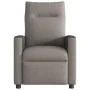 Sillón de masaje reclinable de tela gris taupé by , Armchairs - Ref: Foro24-4104837, Price: 215,69 €, Discount: %