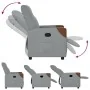 Sillón reclinable de tela gris claro by , Armchairs - Ref: Foro24-4104809, Price: 185,08 €, Discount: %