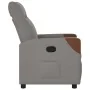 Sillón reclinable de tela gris taupe by , Armchairs - Ref: Foro24-4104814, Price: 196,81 €, Discount: %