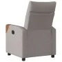 Sillón reclinable de tela gris taupe by , Armchairs - Ref: Foro24-4104814, Price: 196,81 €, Discount: %