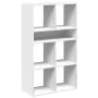 Estantería de madera contrachapada blanco 66x31x112 cm de , Librerías y estanterías - Ref: Foro24-860301, Precio: 75,46 €, De...