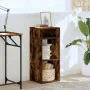 Estantería madera ingeniería color roble ahumado 34x31x80 cm by , Bookcases and shelves - Ref: Foro24-860278, Price: 40,64 €,...