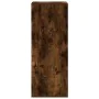 Estantería madera ingeniería color roble ahumado 34x31x80 cm by , Bookcases and shelves - Ref: Foro24-860278, Price: 40,64 €,...