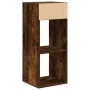 Estantería madera ingeniería color roble ahumado 34x31x80 cm by , Bookcases and shelves - Ref: Foro24-860278, Price: 40,64 €,...