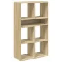 Estantería madera de ingeniería color roble sonoma 66x31x112 cm de , Librerías y estanterías - Ref: Foro24-860303, Precio: 72...