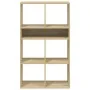 Estantería madera de ingeniería color roble sonoma 66x31x112 cm de , Librerías y estanterías - Ref: Foro24-860303, Precio: 72...