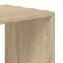 Estantería madera de ingeniería color roble sonoma 66x31x112 cm de , Librerías y estanterías - Ref: Foro24-860303, Precio: 72...