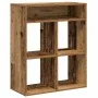Estantería madera ingeniería madera envejecida 66x31x80 cm de , Librerías y estanterías - Ref: Foro24-860299, Precio: 62,47 €...
