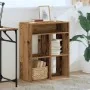Estantería madera ingeniería madera envejecida 66x31x80 cm de , Librerías y estanterías - Ref: Foro24-860299, Precio: 62,47 €...