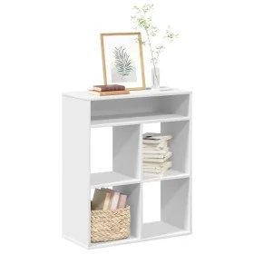 Estantería librería madera contrachapada blanco 66x31x80 cm by , Bookcases and shelves - Ref: Foro24-860292, Price: 58,33 €, ...