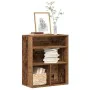 Estantería madera ingeniería madera envejecida 60x30x71,5 cm de , Librerías y estanterías - Ref: Foro24-860317, Precio: 56,02...