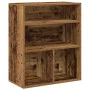 Estantería madera ingeniería madera envejecida 60x30x71,5 cm de , Librerías y estanterías - Ref: Foro24-860317, Precio: 56,02...