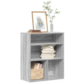 Estantería madera ingeniería gris sonoma 60x30x71,5 cm by , Bookcases and shelves - Ref: Foro24-860315, Price: 52,56 €, Disco...