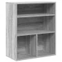 Estantería madera ingeniería gris sonoma 60x30x71,5 cm von , Bücherregale und Regale - Ref: Foro24-860315, Preis: 52,55 €, Ra...