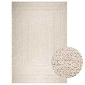 Alfombra ZIZUR apariencia yute interior exterior crema von , Teppiche - Ref: Foro24-4010370, Preis: 231,53 €, Rabatt: %