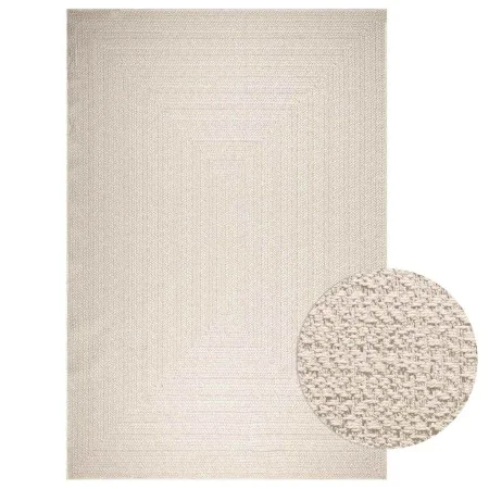 Alfombra ZIZUR apariencia yute interior exterior crema de , Alfombras - Ref: Foro24-4010370, Precio: 231,39 €, Descuento: %