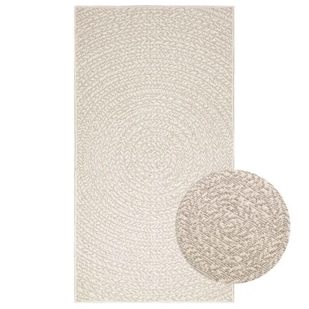 Alfombra ZIZUR apariencia yute interior exterior crema 80x150cm de , Alfombras - Ref: Foro24-4010372, Precio: 46,97 €, Descue...
