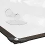 Lona transparente con ojales polietileno 3x3 m by , Waterproof tarpaulins - Ref: Foro24-4018555, Price: 30,15 €, Discount: %