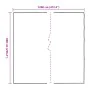 Lona transparente con ojales polietileno 6x12 m von , Wasserdichte Planen - Ref: Foro24-4018576, Preis: 105,48 €, Rabatt: %