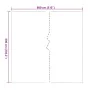 Lona transparente con ojales PVC 6x8 m by , Waterproof tarpaulins - Ref: Foro24-4018618, Price: 197,21 €, Discount: %
