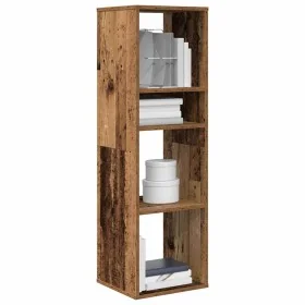 Estantería madera de ingeniería envejecida 34x31x112 cm by , Bookcases and shelves - Ref: Foro24-860290, Price: 56,70 €, Disc...