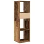 Estantería madera de ingeniería envejecida 34x31x112 cm von , Bücherregale und Regale - Ref: Foro24-860290, Preis: 56,57 €, R...