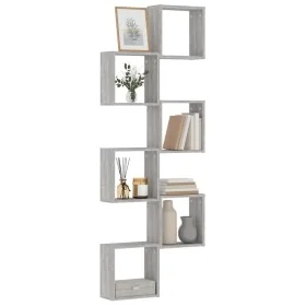 Estantes cubo de pared 6 unidades gris sonoma 30x15x30 cm by , Shelves and shelves - Ref: Foro24-815884, Price: 46,48 €, Disc...