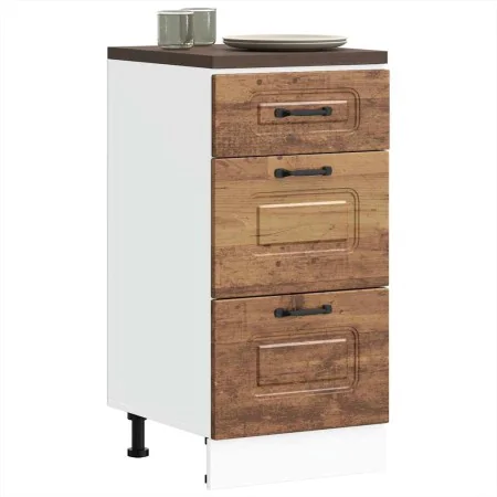 Mueble bajo de cocina Kalmar de madera antigua de ingeniería by , Kitchen cabinets - Ref: Foro24-854248, Price: 100,43 €, Dis...