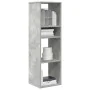 Estantería madera ingeniería gris hormigón 34x31x112 cm de , Librerías y estanterías - Ref: Foro24-860286, Precio: 51,32 €, D...