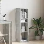 Estantería madera ingeniería gris hormigón 34x31x112 cm de , Librerías y estanterías - Ref: Foro24-860286, Precio: 51,32 €, D...