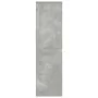 Estantería madera ingeniería gris hormigón 34x31x112 cm de , Librerías y estanterías - Ref: Foro24-860286, Precio: 51,32 €, D...