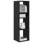 Estantería de madera contrachapada negra 34x31x112 cm by , Bookcases and shelves - Ref: Foro24-860284, Price: 54,98 €, Discou...
