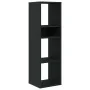 Estantería de madera contrachapada negra 34x31x112 cm by , Bookcases and shelves - Ref: Foro24-860284, Price: 54,98 €, Discou...