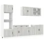 Mueble cocina Kalmar sonoma gris 7 pzas madera contrachapada de , Armarios de cocina - Ref: Foro24-3314737, Precio: 645,24 €,...