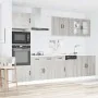 Mueble cocina Kalmar sonoma gris 7 pzas madera contrachapada de , Armarios de cocina - Ref: Foro24-3314737, Precio: 645,24 €,...
