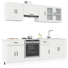 Mueble cocina Kalmar blanco de alto brillo 8 pzas von , Küchenschränke - Ref: Foro24-3314833, Preis: 588,27 €, Rabatt: %