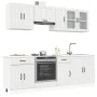 Mueble cocina Kalmar blanco de alto brillo 8 pzas de , Armarios de cocina - Ref: Foro24-3314833, Precio: 588,27 €, Descuento: %