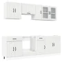 Mueble cocina Kalmar blanco de alto brillo 8 pzas de , Armarios de cocina - Ref: Foro24-3314833, Precio: 588,27 €, Descuento: %
