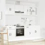 Mueble cocina Kalmar blanco de alto brillo 8 pzas de , Armarios de cocina - Ref: Foro24-3314833, Precio: 588,27 €, Descuento: %