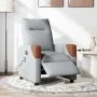 Sillón reclinable de masaje eléctrico tela gris claro by , Armchairs - Ref: Foro24-3323998, Price: 255,94 €, Discount: %