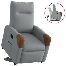 Sillón reclinable elevable de tela gris claro von , Sessel - Ref: Foro24-3324006, Preis: 272,49 €, Rabatt: %