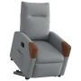 Sillón reclinable elevable de tela gris claro by , Armchairs - Ref: Foro24-3324006, Price: 272,49 €, Discount: %