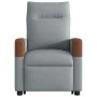 Sillón reclinable elevable de tela gris claro by , Armchairs - Ref: Foro24-3324006, Price: 272,49 €, Discount: %