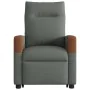 Sillón de masaje eléctrico reclinable elevable tela gris oscuro by , Armchairs - Ref: Foro24-3324031, Price: 338,80 €, Discou...